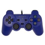 دسته بازی PS2 سیمدار آبی | PS2 Joystick Game wired