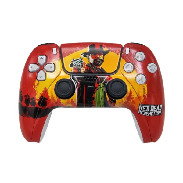 دسته بازی PS4 طرح PS5 مدل T29 طرح Red Dead Redemption 2