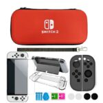 کیف کنسول Nintendo Switch 2 چند کاره قرمز