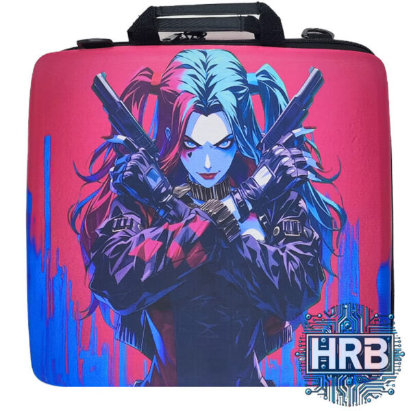 کیف کنسول PS4 طرح Harley Quinn