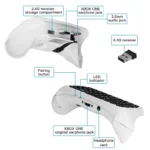 کیبورد بیسیم دابی دسته بازی XBOX series/one مدل TYX-586S - Image 4