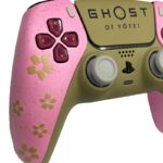 دسته بازی PS5 شبح یوتی شکوفه های گیلاس | DualSense wireless Ghost of Yotei Cherry Blossom - Image 3