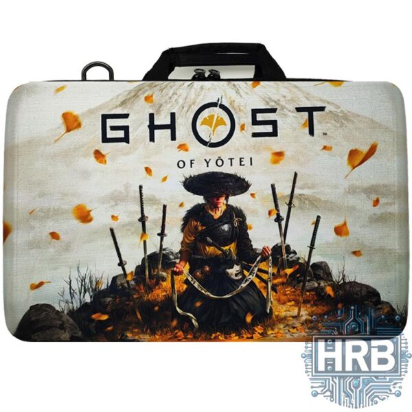کیف کنسول PS5 اسلیم طرح Ghost of Yotei - سه کاره