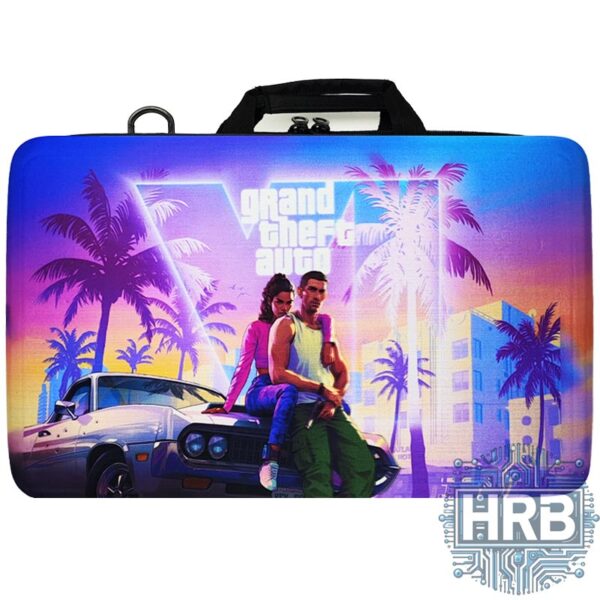 کیف کنسول PS5 اسلیم طرح GTA VI - سه کاره
