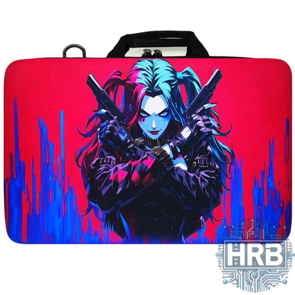کیف کنسول PS5 اسلیم طرح Harley Quinn - سه کاره