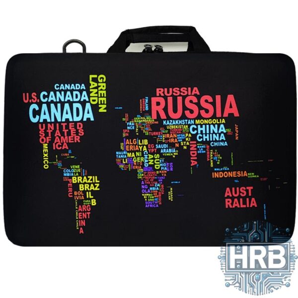 کیف کنسول PS5 اسلیم طرح World Map - سه کاره
