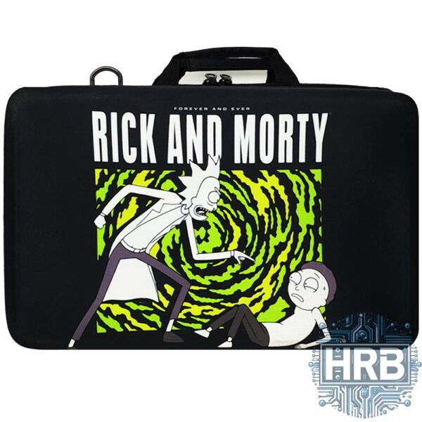 کیف کنسول PS5 اسلیم طرح Rick and Morty - سه کاره