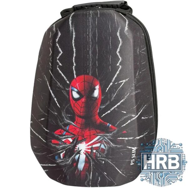 کیف کوله‌ای کنسول PS5 Slim طرح SpiderMan