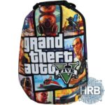 کیف کوله‌ای کنسول PS5 Slim طرح GTA V