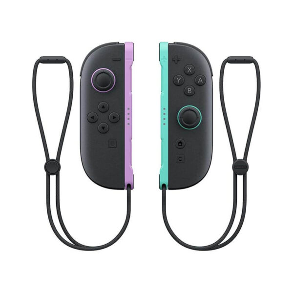 گیم پد Joy-Con 2 رنگ بنفش و سبز روشن