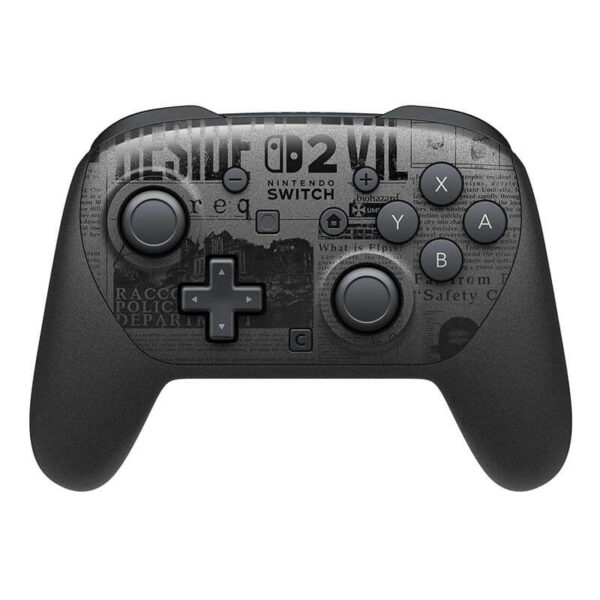 دسته بازی اورجینال نینتندو سوییچ 2 مدل Pro Controller طرح رزیدنت اویل