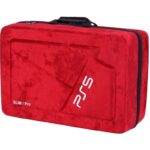 کیف کنسول PS5 Pro/Slim قرمز پنج کاره