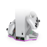 پایه خنک کننده و شارژر دابی مدل 3612 همراه باتری مناسب XBOX Series S