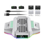 پایه خنک کننده و شارژر دابی مدل 3612 همراه باتری مناسب XBOX Series S - Image 2