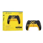 دسته بازی PS5 دوالسنس - لیمیتد ادیشن طرح Wolverine Battle Yellow - Image 2